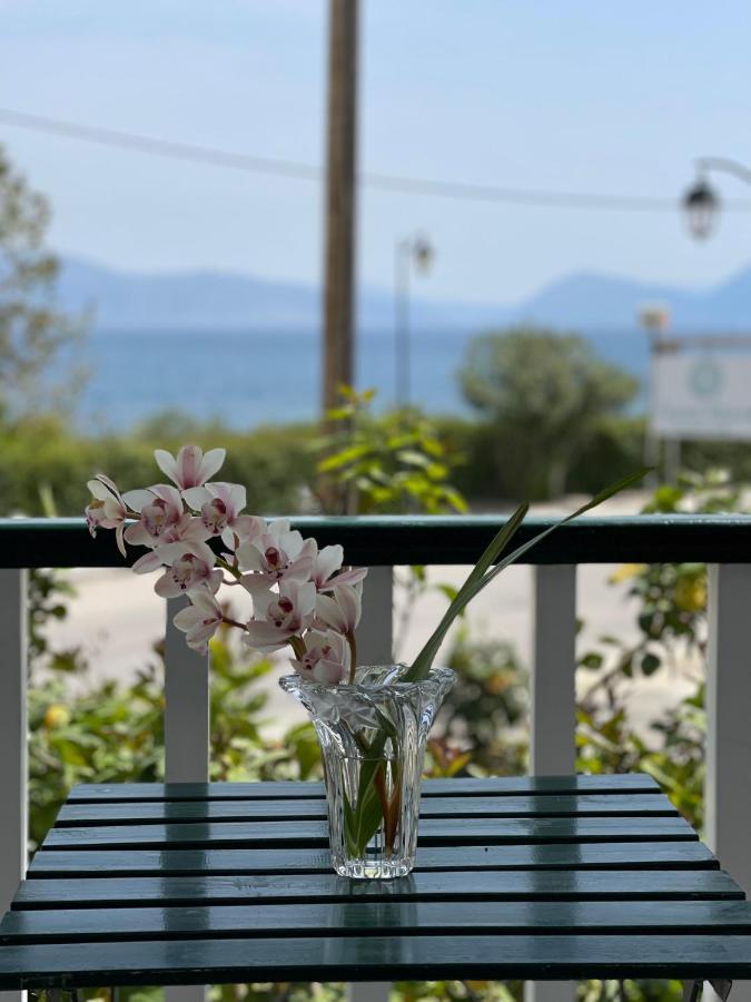 Cosy Apartment With Sea View Close To The Beach Nikiana Luaran gambar